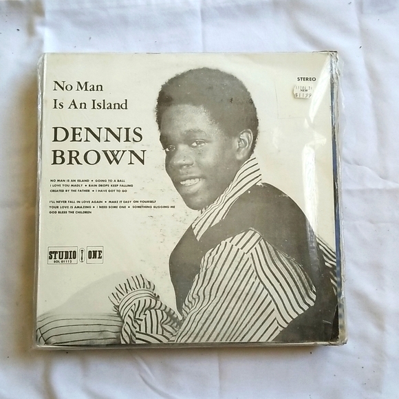 Dennis Brown No man is an island Album Dennis Brown No man is an island Album